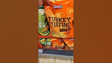 Aldi find of the day "Turkey Stuffing Potato Chips!" Interesting😲🦃