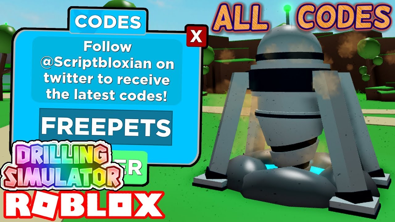 All 4 New Drilling Simulator Working Codes Roblox Youtube - roblox codes for drilling simulator