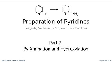 Preparation of Pyridines, Part 7: By Amination and Hydroxylation