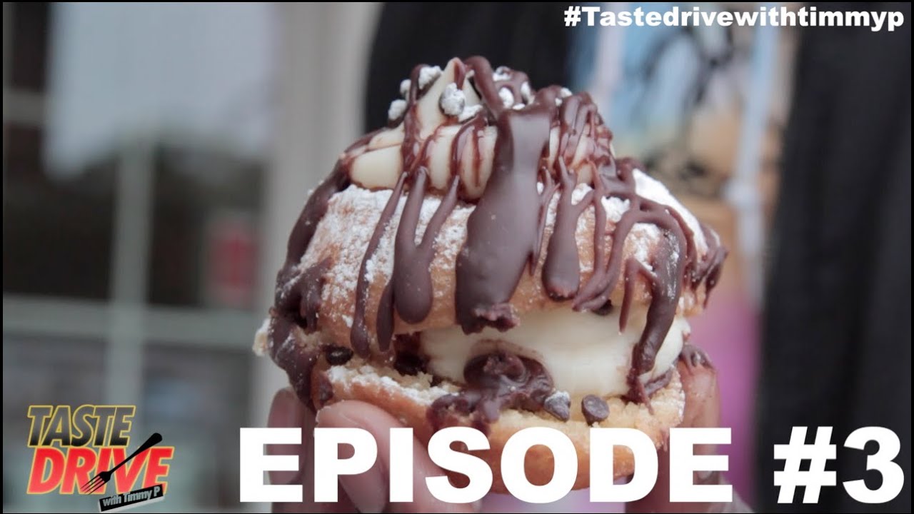 Maple Bacon, Cannoli, Churro, and Fruity Pebbles Donuts in NJ | Taste Drive With Timmy P Episode # 3