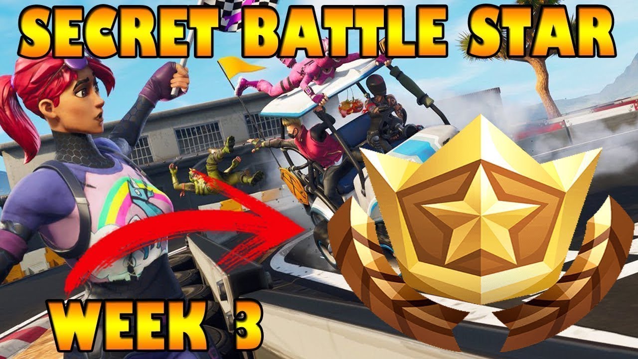 Season 5 Week 3 Secret Battle Pass Star Locationfree Tier Fortnite