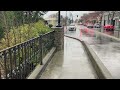 High water levels at Napa Creek