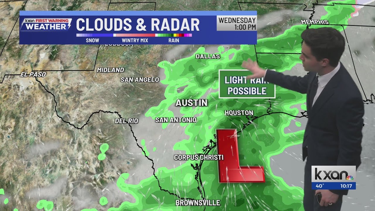 Freezing temps in Central Texas, rain chances mid-week | KXAN Weather Forecast (Jan. 17)
