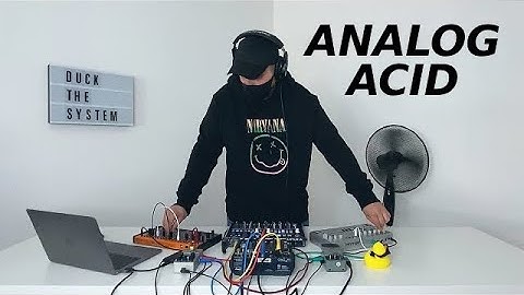 Analog Acid live performance || Behringer TD-3, Crave, Arturia Drumbrute Impact