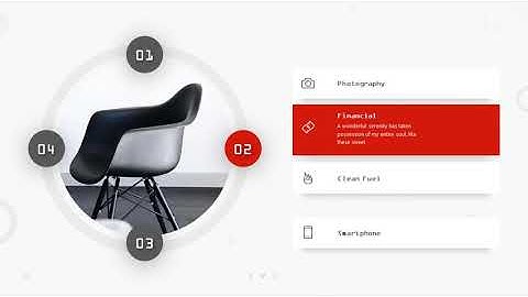 Red business model design PowerPoint template