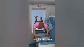 Pulling The Emergency Door On A Plane 😮