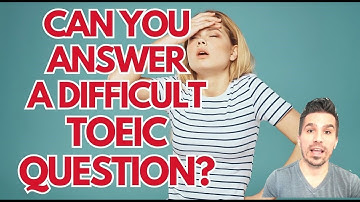 ATTENTION TOEIC STUDENTS:  90% OF TEST TAKERS GET THIS QUESTION WRONG!   #toeic #toeictips #TOEIC990