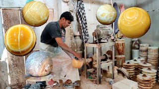 Fascinating Marble Planets Made | These Workers Make Money by Making Stone Balls