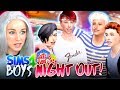 BOYS NIGHT OUT! 💕 (The Sims 4 CATS & DOGS #39 🏖)