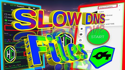 How to Setting Up Slow DNS with HTTP Custom & SOCKS IP Tunnel VPNs