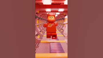 LEGO Space Endless Corridor Run 2.0 - Remastered 2025 #shorts #LEGO #animation