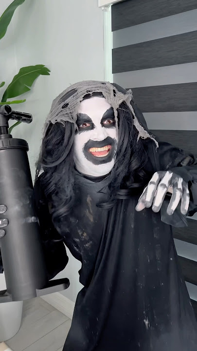 Monster finds a way to get the candy 👻😆 #shorts