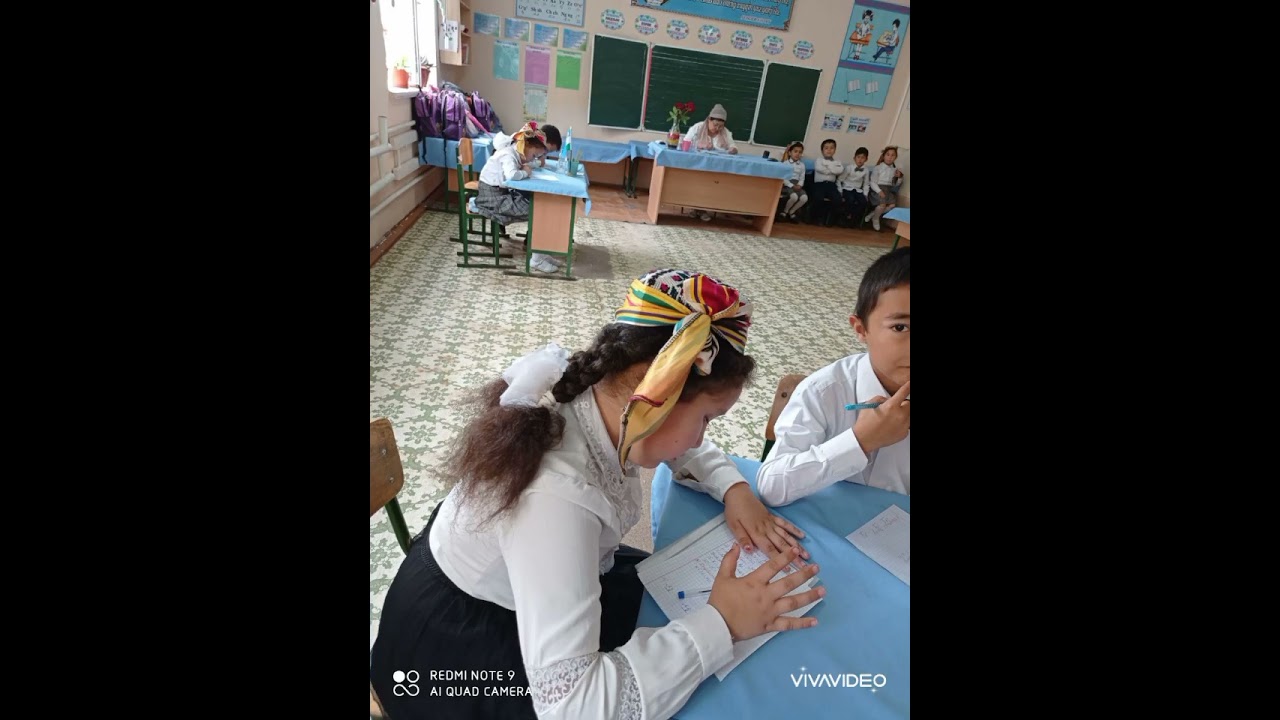 Urganch tumani 19-sonli umumiy o'rta ta'lim maktab 2sinf o'quvchilari imtixon jaroyoni