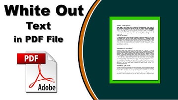 How to White Out Text in PDF with Adobe Acrobat Pro 2020