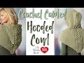 Crochet Cable Stitch and Hooded Cowl -- Free Pattern