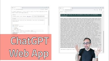 How to Build Your Own ChatGPT Web App - Fun with AI