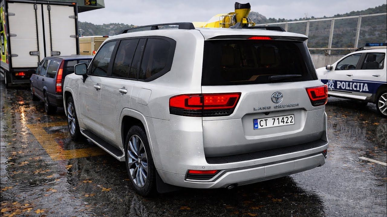 Toyota Land Cruiser 300 2022 🚐 | Realistic Steering Wheel Gameplay | ETS2 1.57