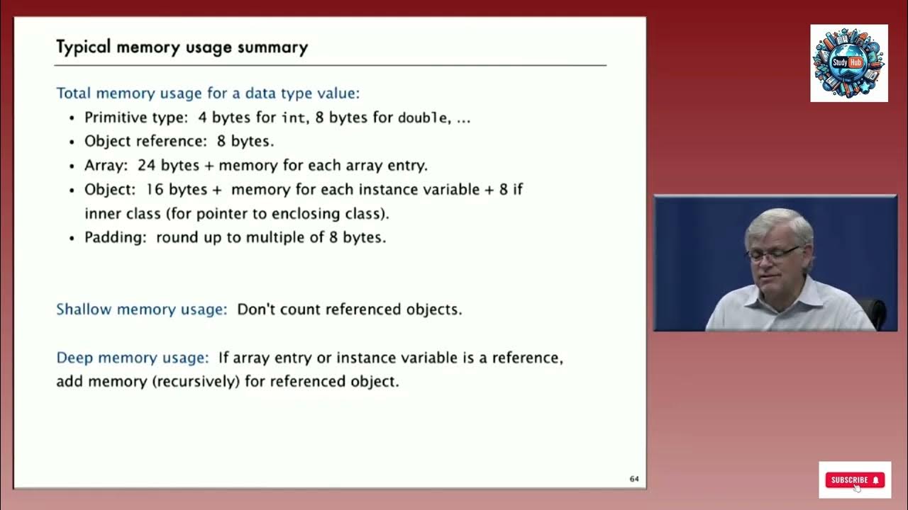 Lecture 12: Measuring and Optimizing Memory in Programming | Primitives ...