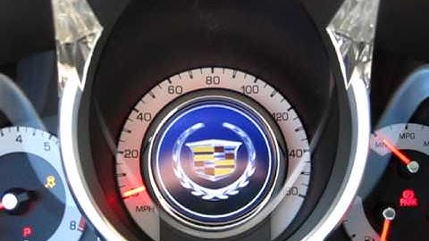 2011 SRX Startup - Speedometer