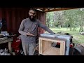 Forming Window in Rammed Earth with a Punch Out - Vlog 63