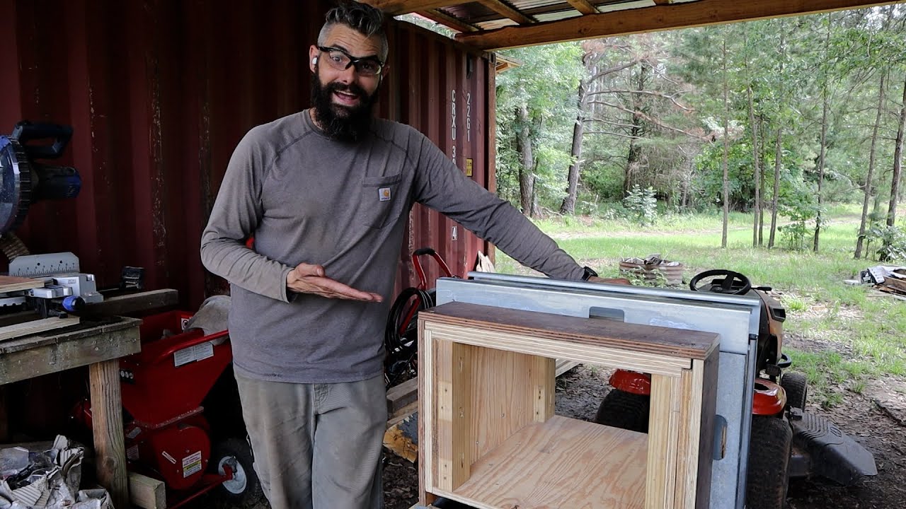 Forming Window Forming Window in Rammed Earth with a Punch Out - Vlog 63 - YouTube