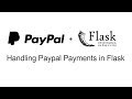 Creating Paypal Express Payments in a Flask App