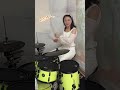 #drumset #Drumkit#Femaledrummer #架子鼓 #chinesemusic #520 #drummer
