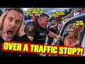 She REFUSED to Get Out So The COPS Started DRAGGING HER!