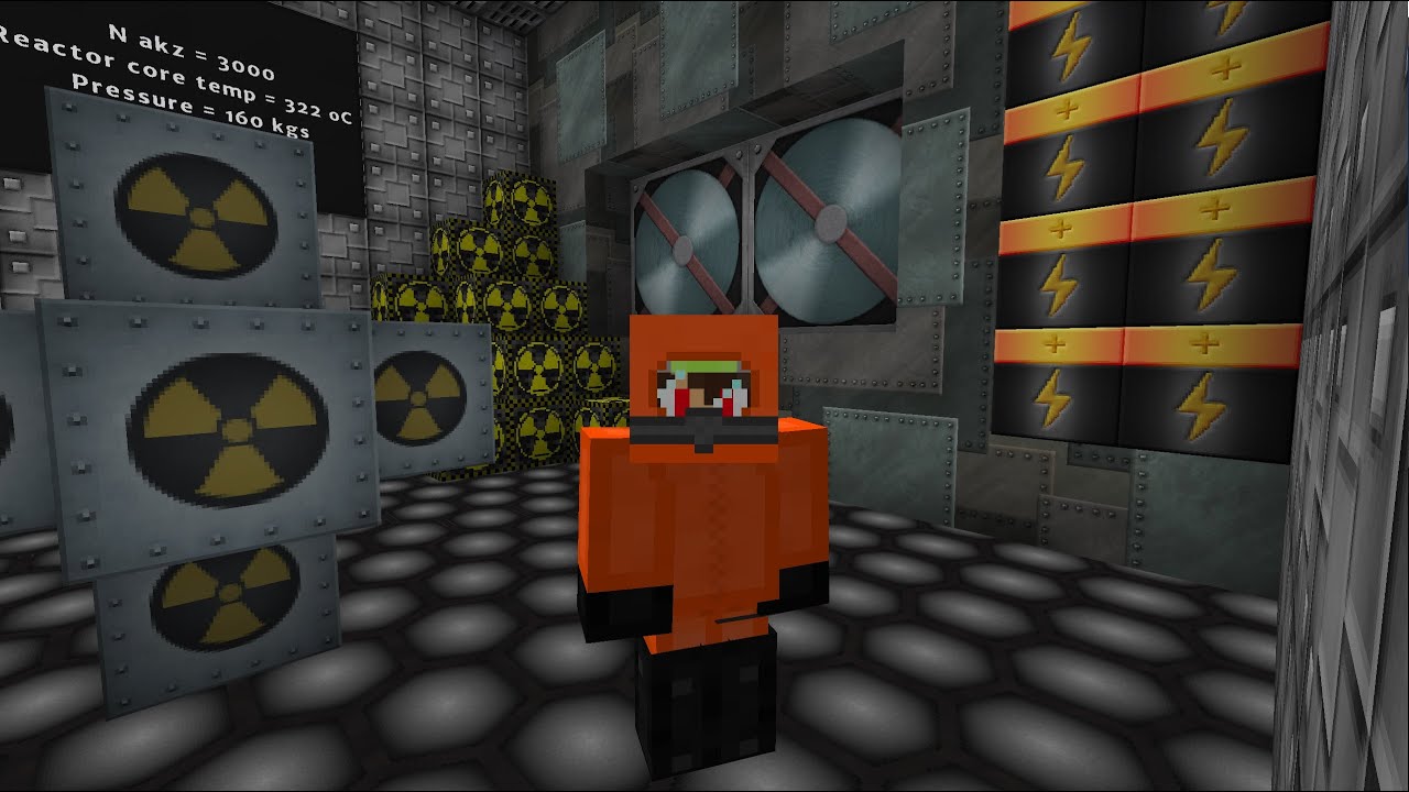 Первый ядерный реактор в minecraft FTB Infinity Evolved сложность выше максимума