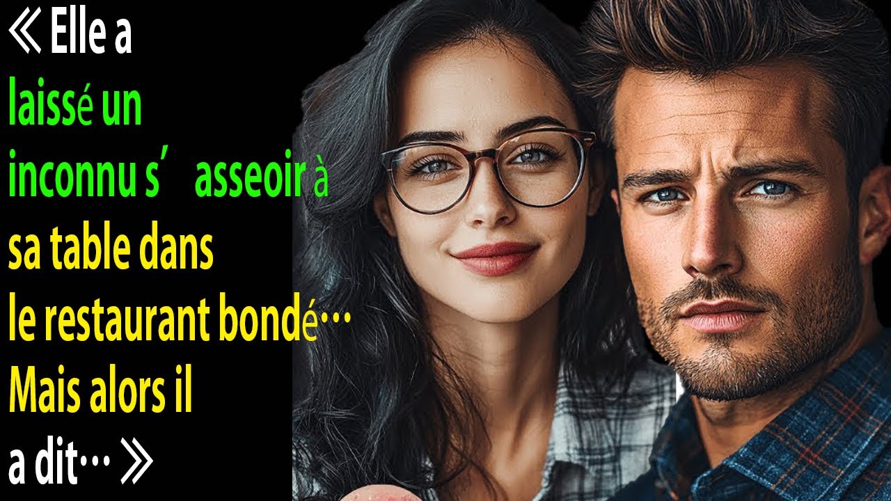 Elle laissa un inconnu s’asseoir à sa table — mais soudain il dit des ...
