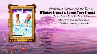 THE FUNERAL SERVICE OF D'Anjay Ernest & koron Trey Ernest