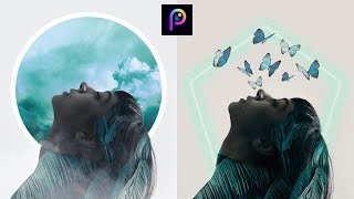 Neon Butterfly Portrait Edit | Easy Edit Tutorial | Neon Effect | Instagram Photo Tips| PicsKit App