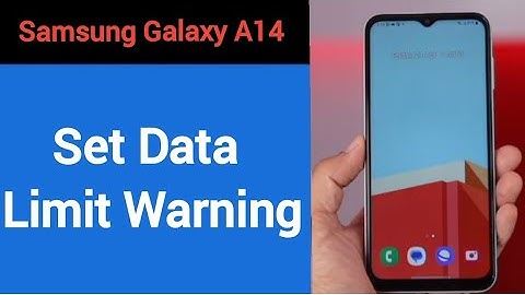 how to set data limit warning,Samsung galaxy A14 5G me data limit kaise set karen