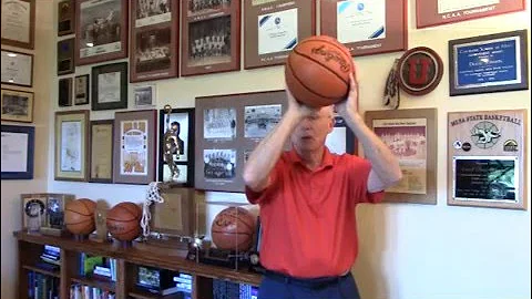 Correcting Shooting Form Flaws (#2) - "One-Hand Alignment Shooting Drill" - Doug Schakel Basketball