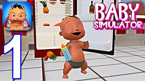 Virtual Baby Dream Family Game - Gameplay walkthrough Part 1 - Tutorial (iOS - Android)