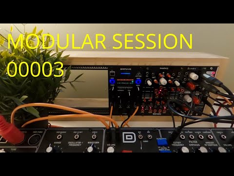 MODULAR SESSION 00003: Behringer Brains + Model D + Arturia Keystep