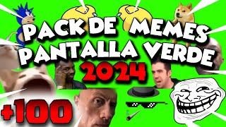 PACK de MEMES en PANTALLA VERDE 2024 | EFECTOS CHROMA KEY Para Tus VIDEOS | VIDEOS en FONDO VERDE