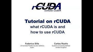PPoPP 2021 Tutorial: "rCUDA Goes Containers: Another Step towards Remote GPU Virtualization"