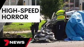 Two men killed after high speed crime spree across Melbourne | 7 News Australia