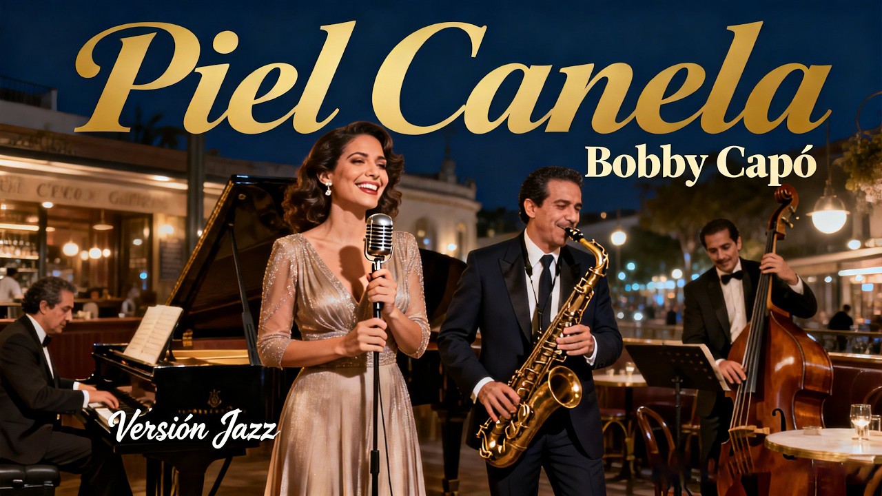 Piel Canela – Bobby Capó | Cover Bolero Jazz | Jazz Latino y Música Romántica