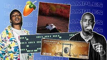 The Secrets To Making Dark Ethnic Samples For Pyrex & Southside | FL Studio 20 Melody Tutorial