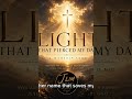 ✨ LIGHT THAT PIERCED MY DARK ✨A worship song born from gratitude #worshipsong