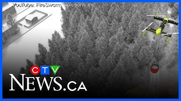 Using drones to fight B.C. wildfires