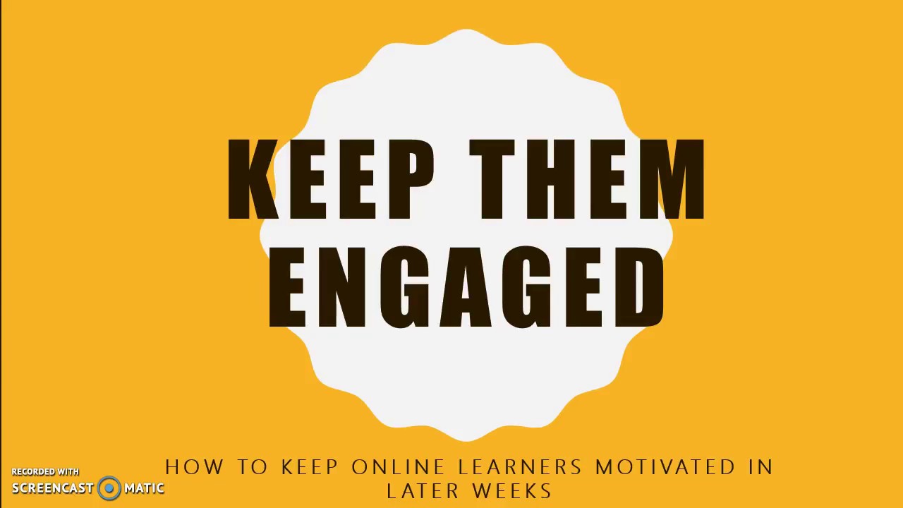 Keep Them Engaged YouTube
