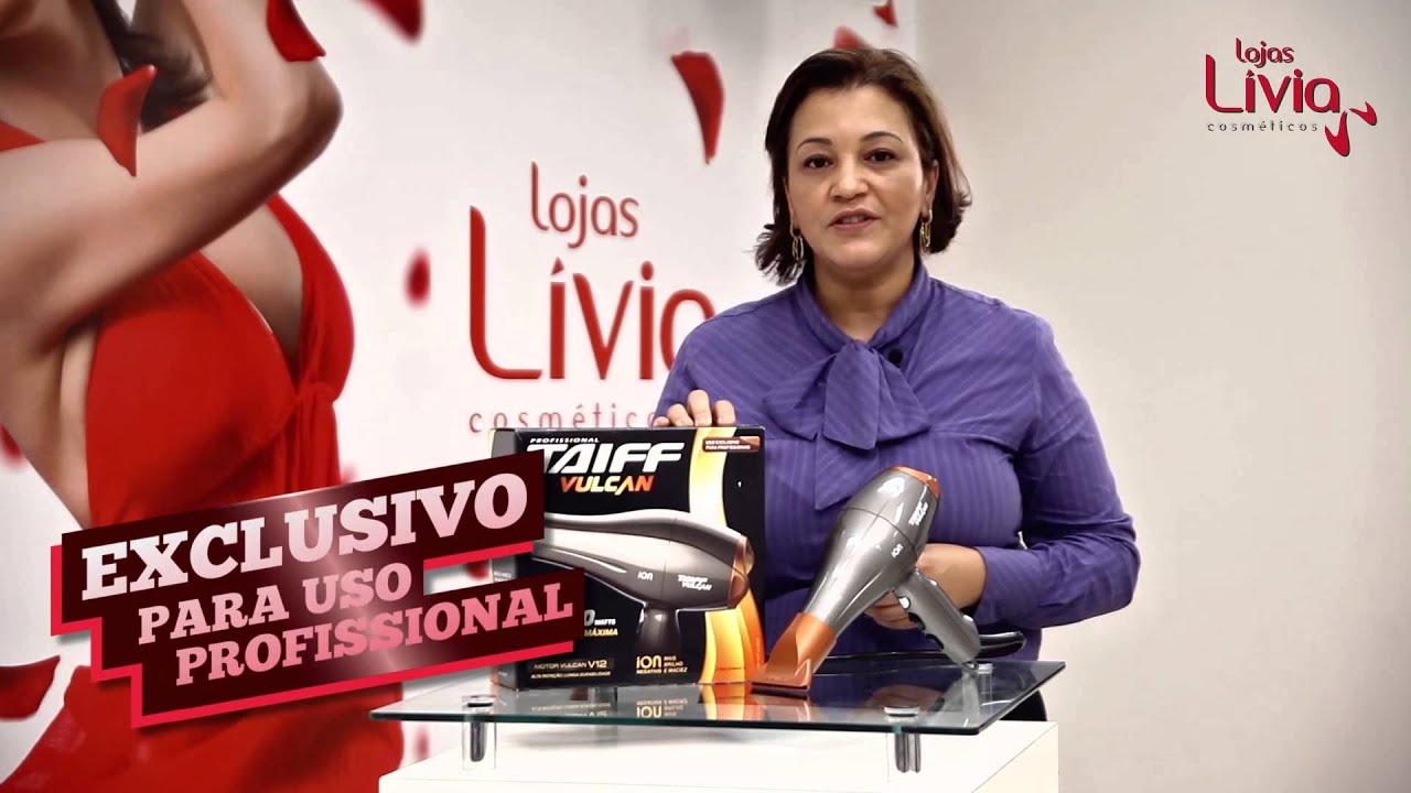 Secador Taiff Vulcan 2500W 127 Volts - Mundo do Cabeleireiro