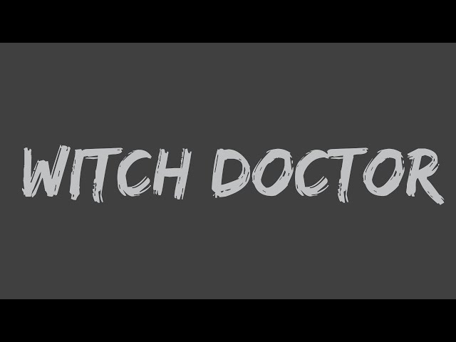 Cartoons - Witch Doctor (Lyrics) class=