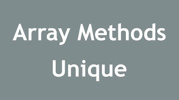 [ Learn PHP 5 In Arabic ] #45 - Array Methods - Array Unique