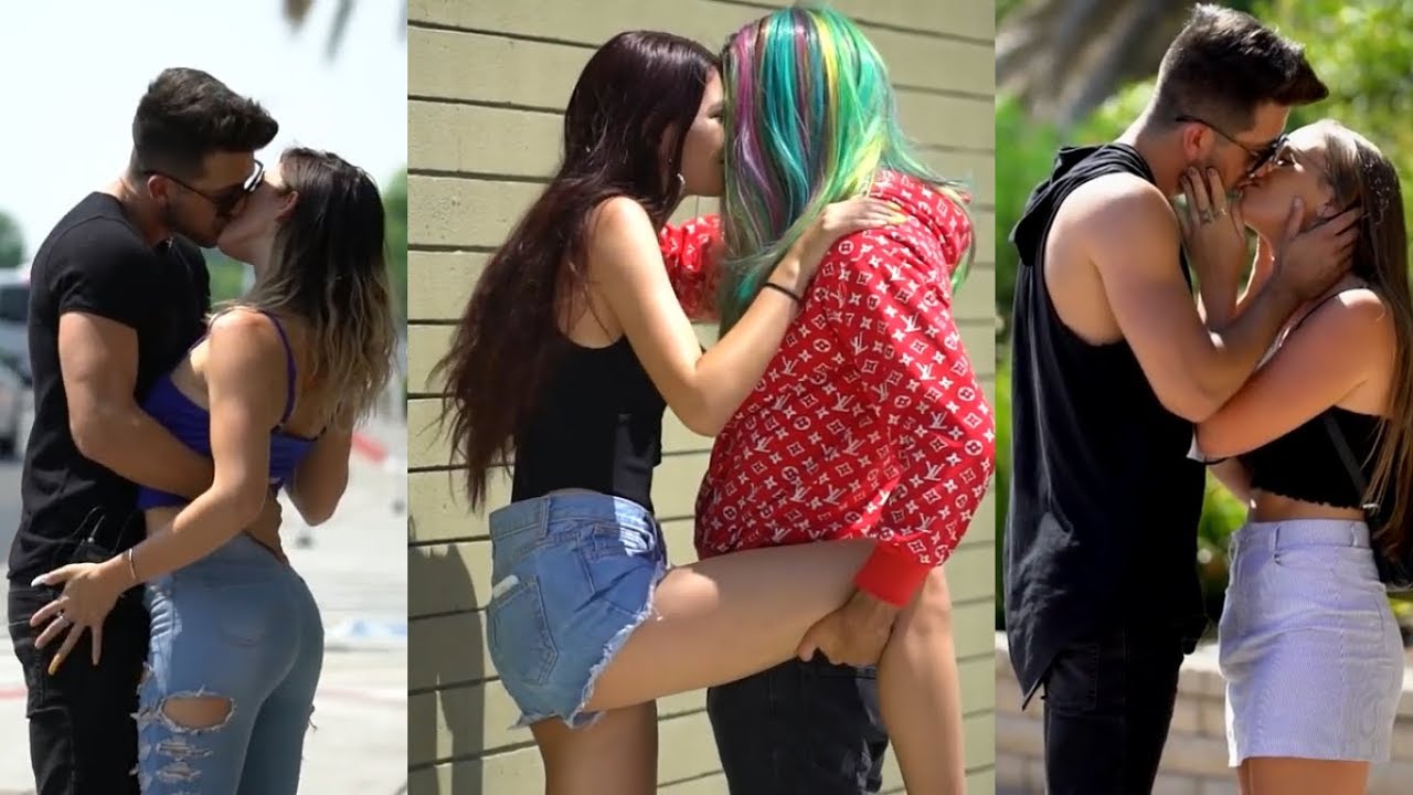 Kissing Prank 