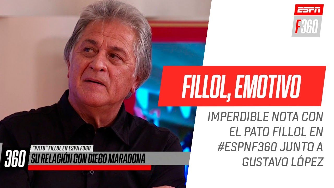 Emocionante y maravillosa nota con el Pato #Fillol en #ESPNF360. ¡A disfrutar!