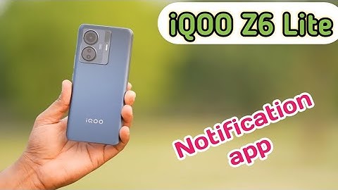 Apps Notification Hide In Iqoo Z6 Lite 5G, Turn Off App Notification In Iqoo Z6 Lite 5G, Iqoo Z6 L